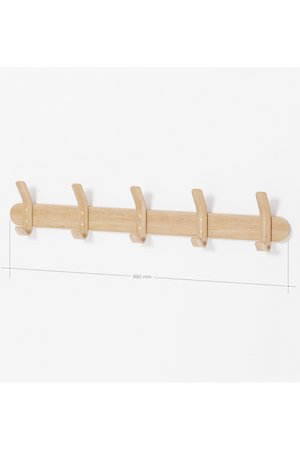 Natural Oak Left Hook | Wireworks | Oroa.com