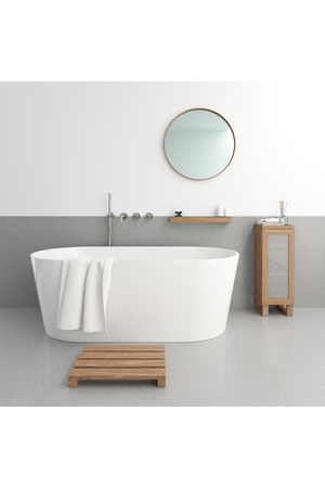 Oak Duckboard Bath Mat | Wireworks Apartment | Oroa.com