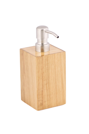 Square Oak Soap Dispenser | Wireworks Mezza | Oroa.com