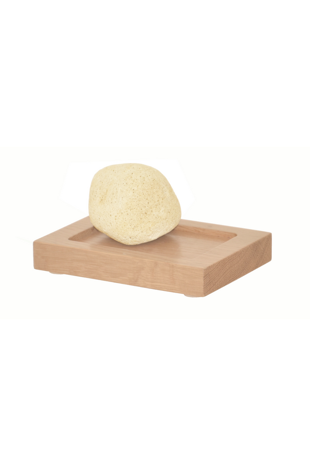 Rectangular Oak Soap Dish | Wireworks Mezza | Oroa.com