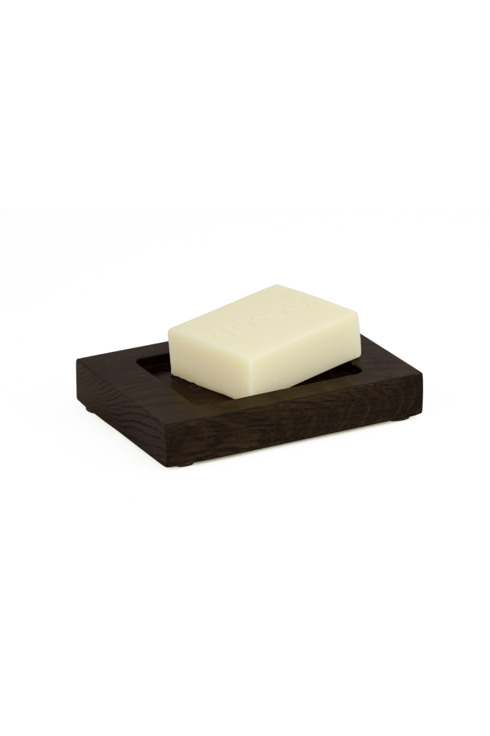 Rectangular Oak Soap Dish | Wireworks Mezza | Oroa.com