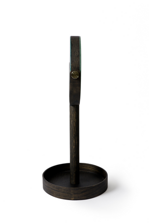 Oak Double Face Mirror with Storage Tray | Wireworks Close-up | Oroa.com