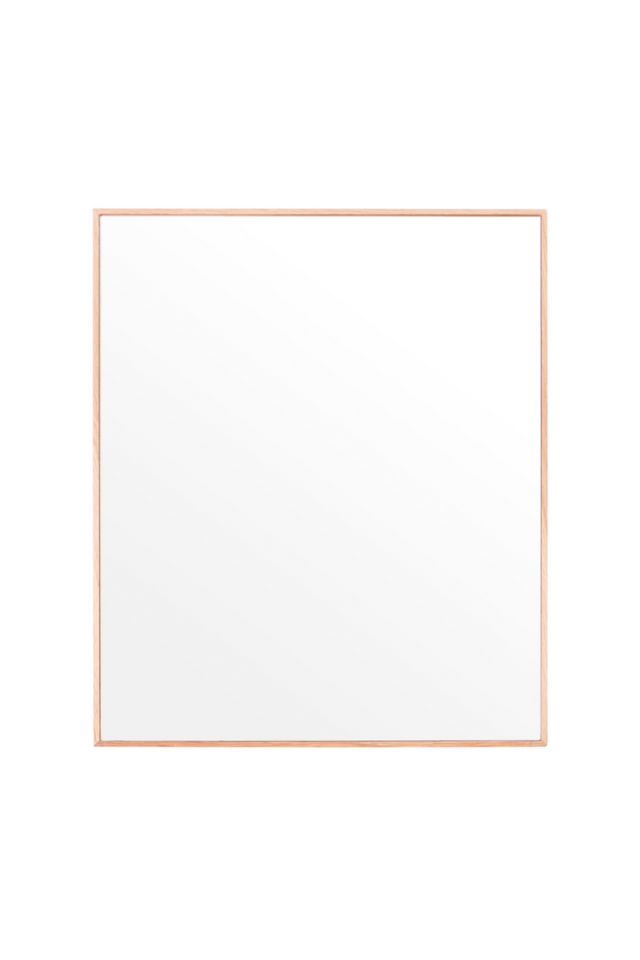 Oak Bathroom Cabinet with Mirror | Wireworks Slimline | Oroa.com