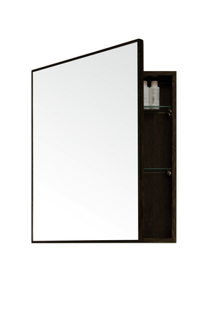 Oak Bathroom Cabinet with Mirror | Wireworks Slimline | Oroa.com