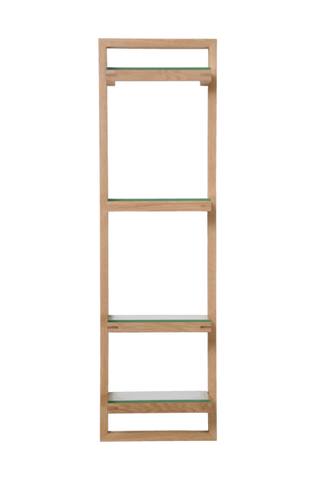 Oak Bathroom Wall Shelf | Wireworks Zone | Oroa.com