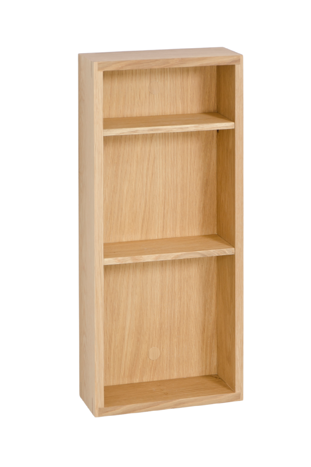 Oak Wall Mounted Bathroom Shelf | Wireworks Slimline 550 | Oroa.com