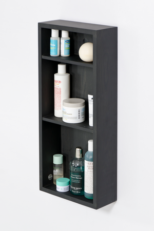 Oak Wall Mounted Bathroom Shelf | Wireworks Slimline 550 | Oroa.com