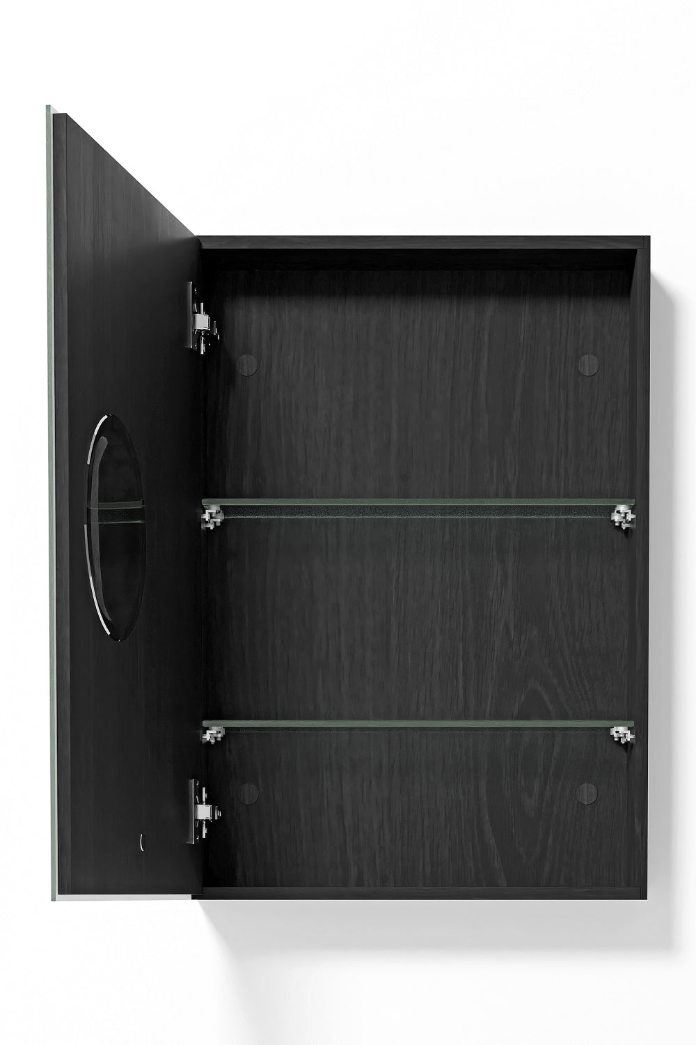 Wooden Bathroom Mirror Cabinet | Wireworks Magnifier | Oroa.com