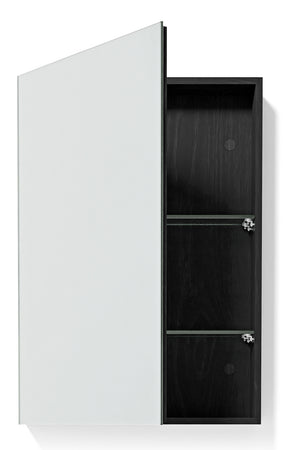 Wooden Bathroom Mirror Cabinet | Wireworks Magnifier | Oroa.com