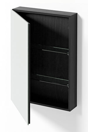 Wooden Bathroom Mirror Cabinet | Wireworks Magnifier | Oroa.com