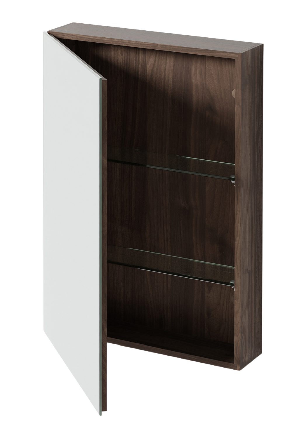 Wooden Bathroom Mirror Cabinet | Wireworks Magnifier | Oroa.com