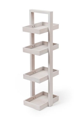 Oak 4 Tray Portable Storage Caddy | Wireworks Quattro | Oroa.com