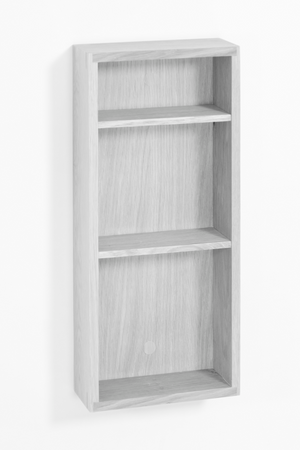 Oak Wall Mounted Bathroom Shelf | Wireworks Slimline 550 | Oroa.com