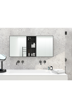 Oak Wall Mounted Bathroom Shelf | Wireworks Slimline 550 | Oroa.com