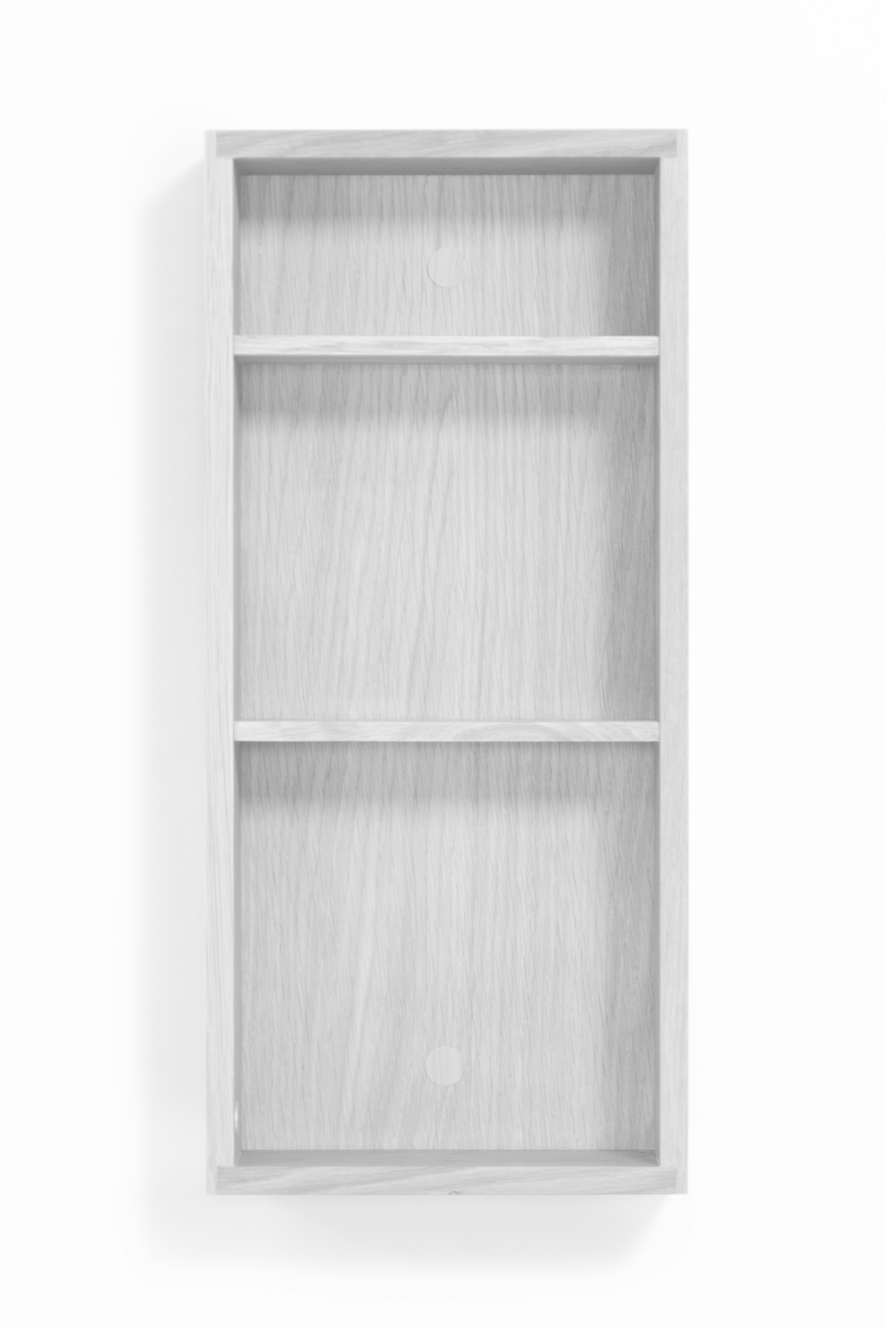 Oak Wall Mounted Bathroom Shelf | Wireworks Slimline 550 | Oroa.com