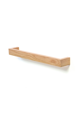 Oak Bathroom Towel Bar - 23” | Wireworks | Oroa.com