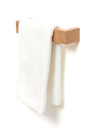 Oak Hand Towel Bar - 11” | Wireworks Rail | Oroa.com