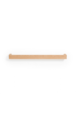 Oak Bathroom Towel Bar - 28” | Wireworks | Oroa.com
