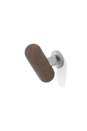 Contemporary Wooden Hook | Wireworks Yoku | Oroa.com