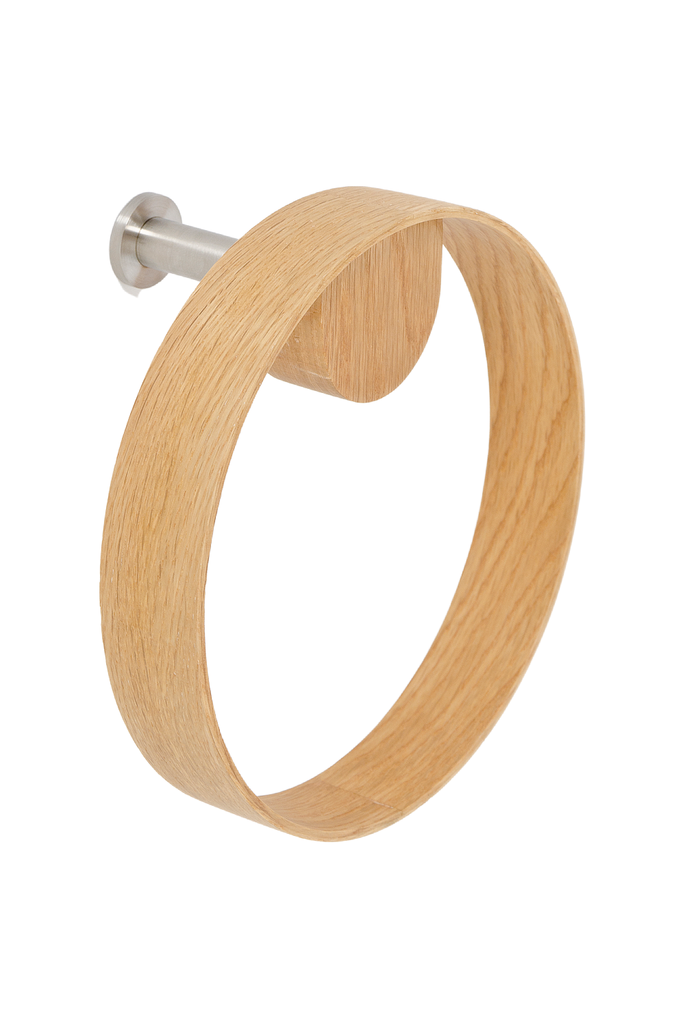 Wooden Ring Towel Holder | Wireworks Yoku | Oroa.com