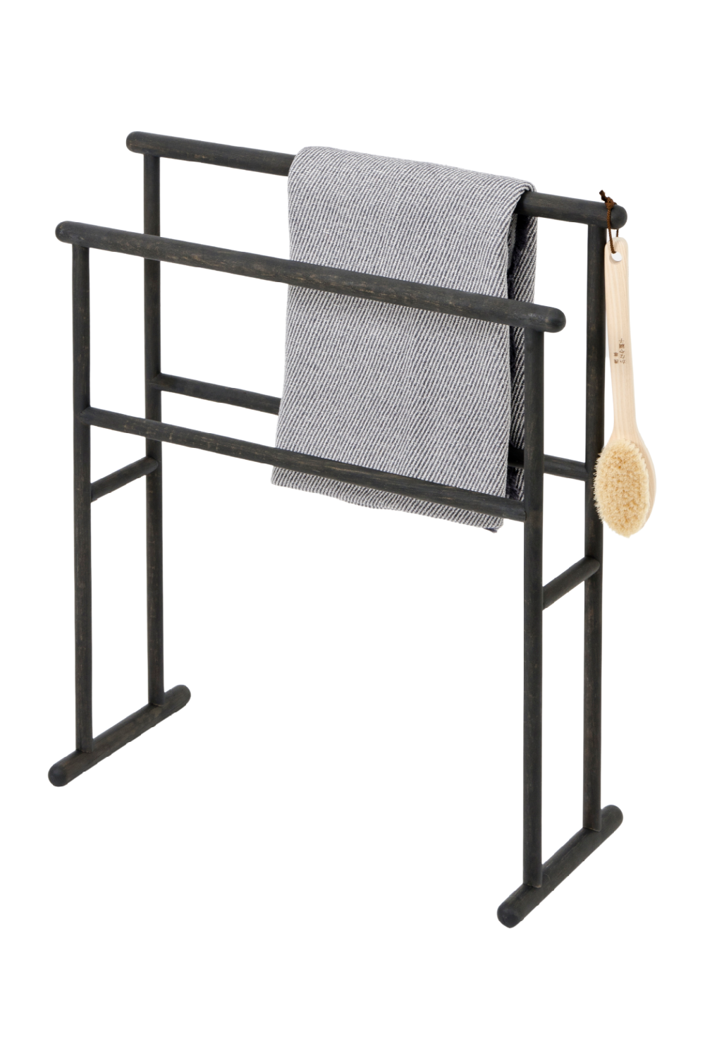 Wooden Freestanding Towel Rail | Wireworks Yoku | Oroa.com