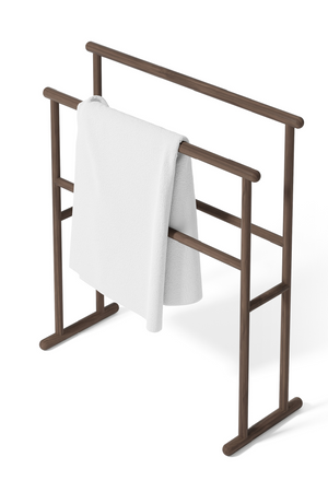Wooden Freestanding Towel Rail | Wireworks Yoku | Oroa.com
