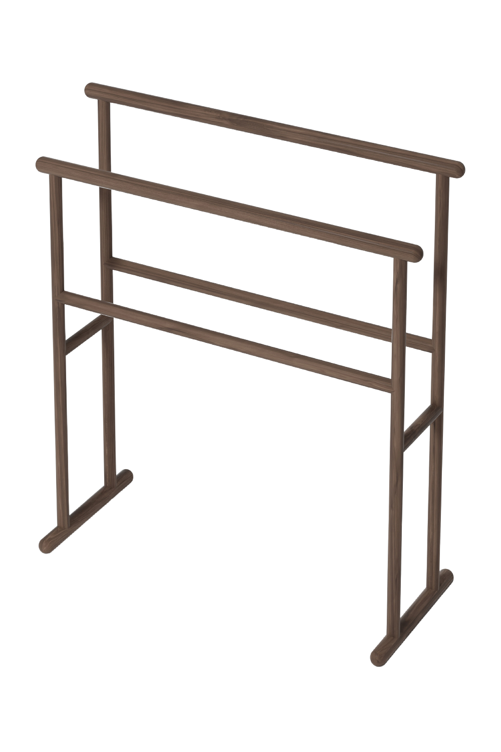 Wooden Freestanding Towel Rail | Wireworks Yoku | Oroa.com