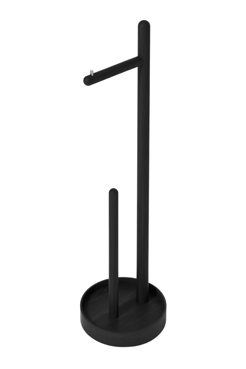 Wooden Minimalist Roll Holder | Wireworks Yoku | Oroa.com