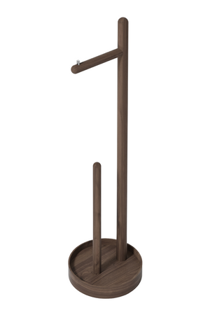 Wooden Minimalist Roll Holder | Wireworks Yoku | Oroa.com