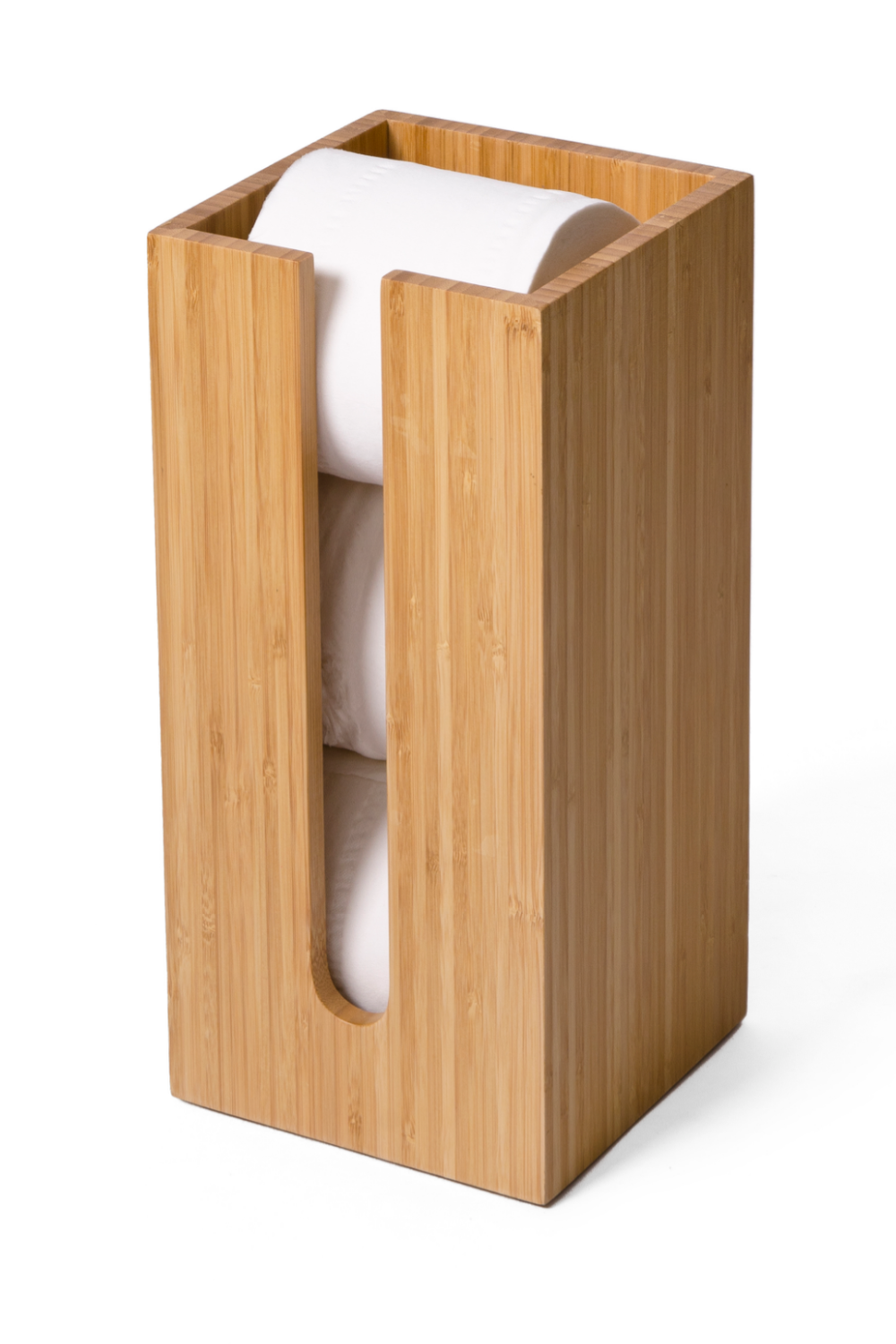 Bamboo Toilet Paper Storage Organizer | Wireworks Arena | Oroa.com