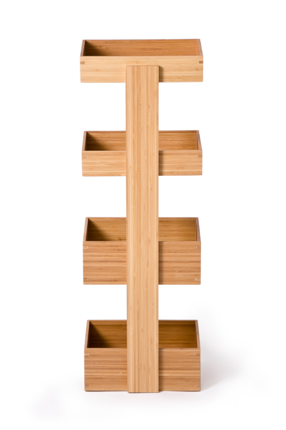 4 Tray Bamboo Storage Caddy | Wireworks Arena | Oroa.com
