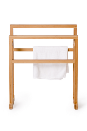 Bamboo Standing Towel Holder - S | Wireworks Arena | Oroa.com