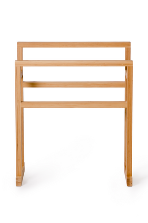 Bamboo Standing Towel Holder - S | Wireworks Arena | Oroa.com