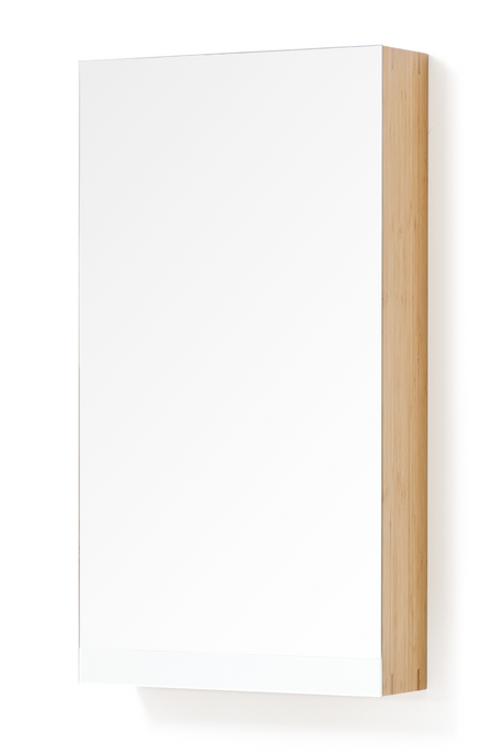 Bamboo Bathroom Cabinet with Mirror | Wireworks Arena | Oroa.com