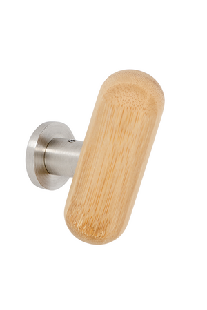 Contemporary Wooden Hook | Wireworks Yoku | Oroa.com