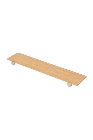 Rectangular Wooden Bathroom Shelf | Wireworks Yoku | Oroa.com