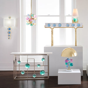 Blue Cabochons 2-Drawer Console | Jonathan Adler | Oroa.com