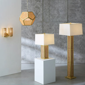 Caned Rattan Pendant Lamp | Jonathan Adler Bellport | Oroa.com