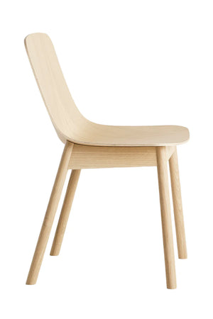 White Oak Minimalist Dining Chair | WOUD Mono | OROA.com