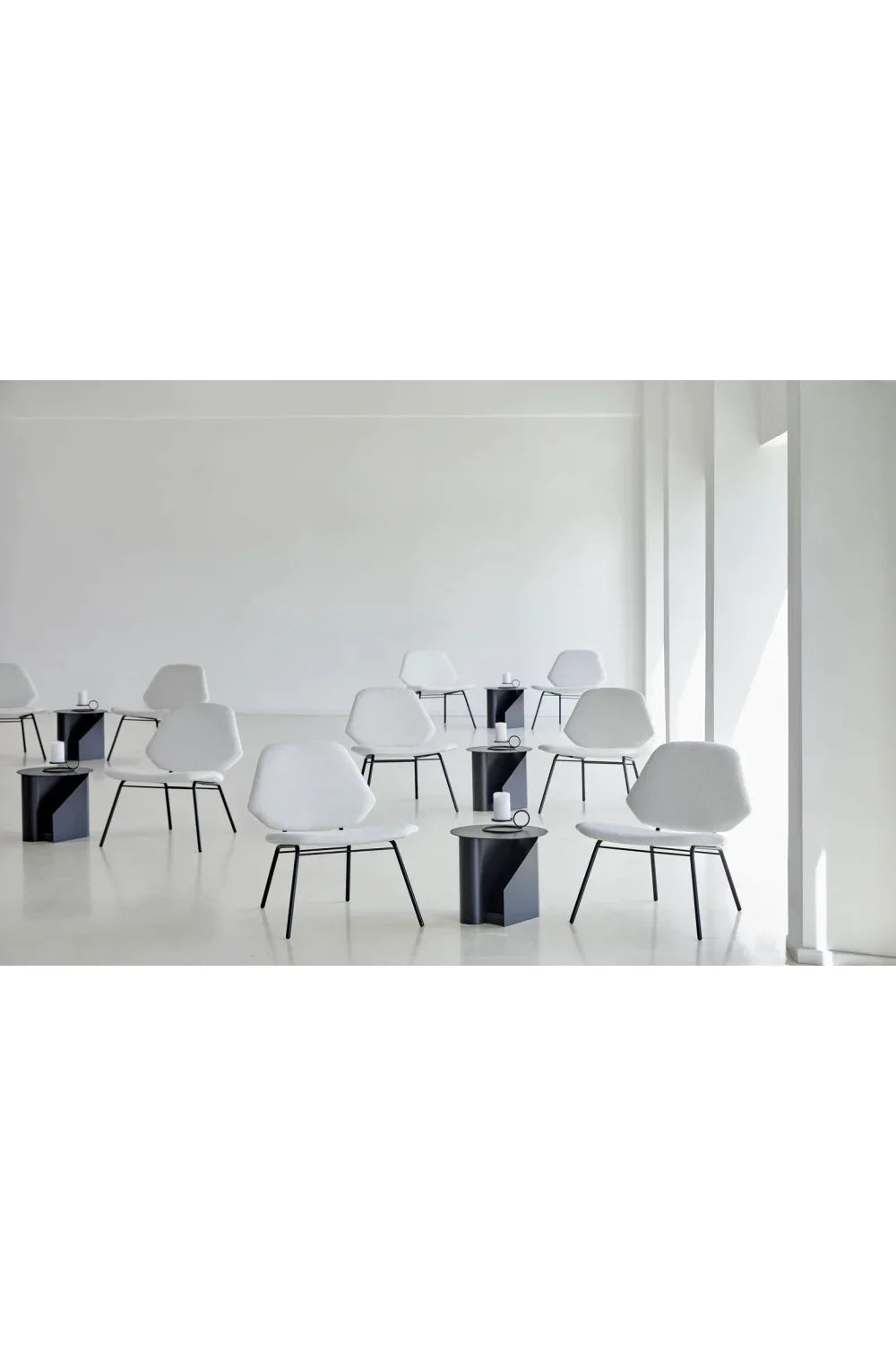 Minimalist Upholstered Lounge Chair | WOUD Lean | OROA.com