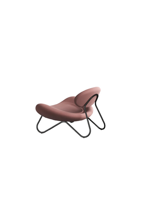 Pink Modern Lounge Chair | WOUD Meadow | OROA.com
