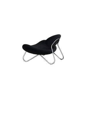 Black Contemporary Lounge Chair | WOUD Meadow | OROA.com