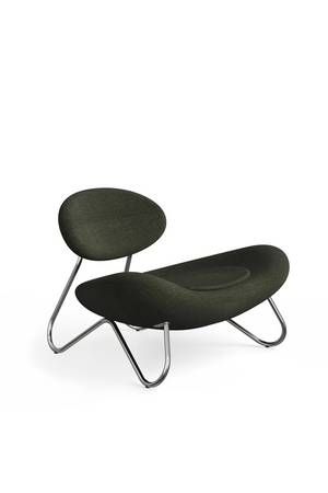   Dark Green Modern Lounge Chair | Oroa.com