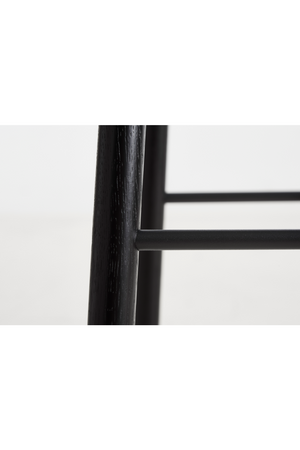 Classic Black Counter Stool | WOUD Mono | OROA.com