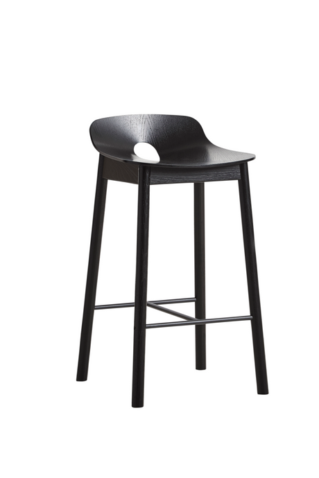 Classic Black Counter Stool | WOUD Mono | OROA.com
