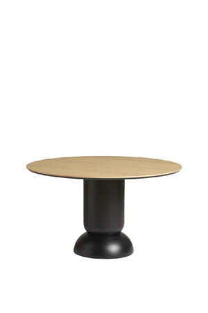 Round Pedestal Dining Table | WOUD Ludo | OROA.com