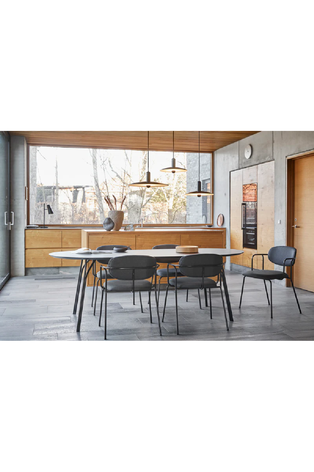 Minimalist Oval Dining Table L | WOUD Tree | OROA.com