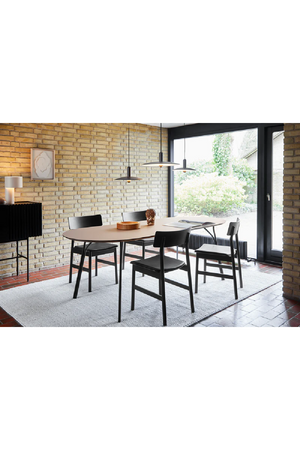 Minimalist Oval Dining Table L | WOUD Tree | OROA.com