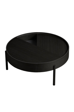 Contemporary Round Coffee Table L | WOUD Arc | OROA.com
