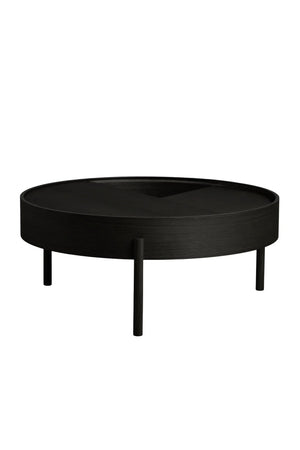 Contemporary Round Coffee Table L | WOUD Arc | OROA.com
